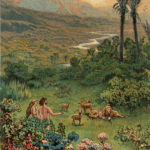 Painting: Adam and Eve in the Garden of Eden